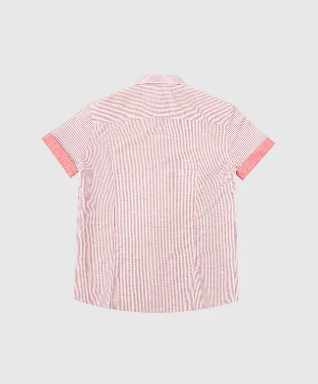 Stefano Ricci Maglietta a righe rosse per bambini YC002683L1666