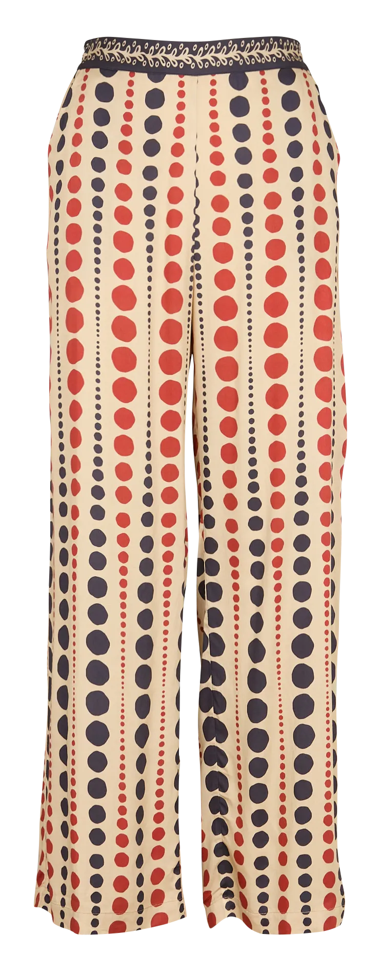  STELLA FOREST   AURELIE - Pantalone dritto stampato | Marrone