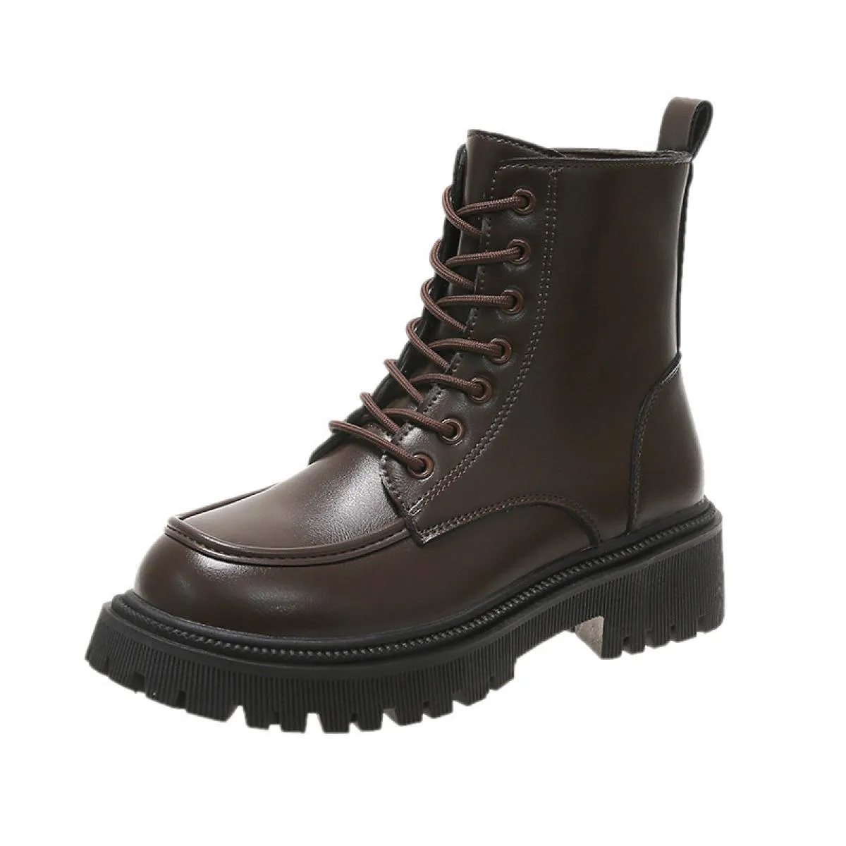 Stivaletti da donna 2023 New Fashion Stivaletti con tacco medio Piattaforma piatta Scarpe invernali firmate Stivaletti retrò sti