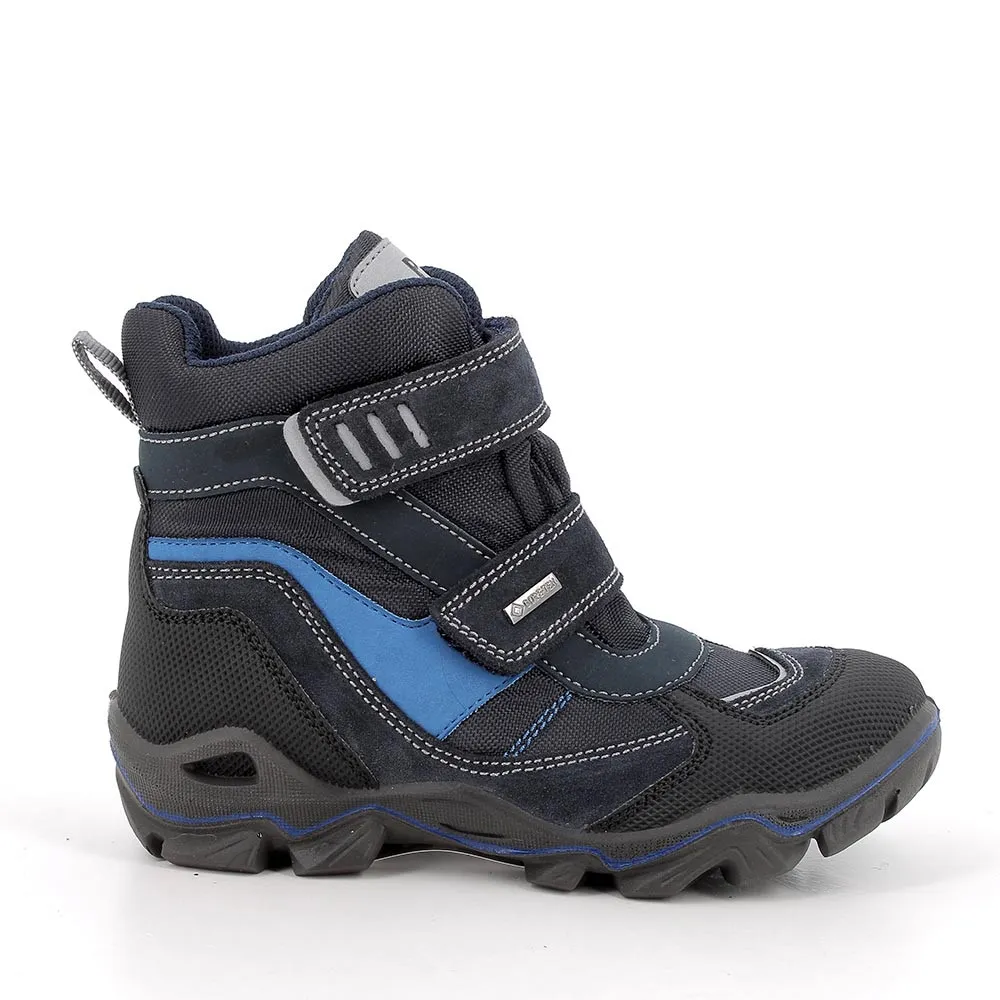 Stivaletti gore-tex da bambino navy-blu scuro            