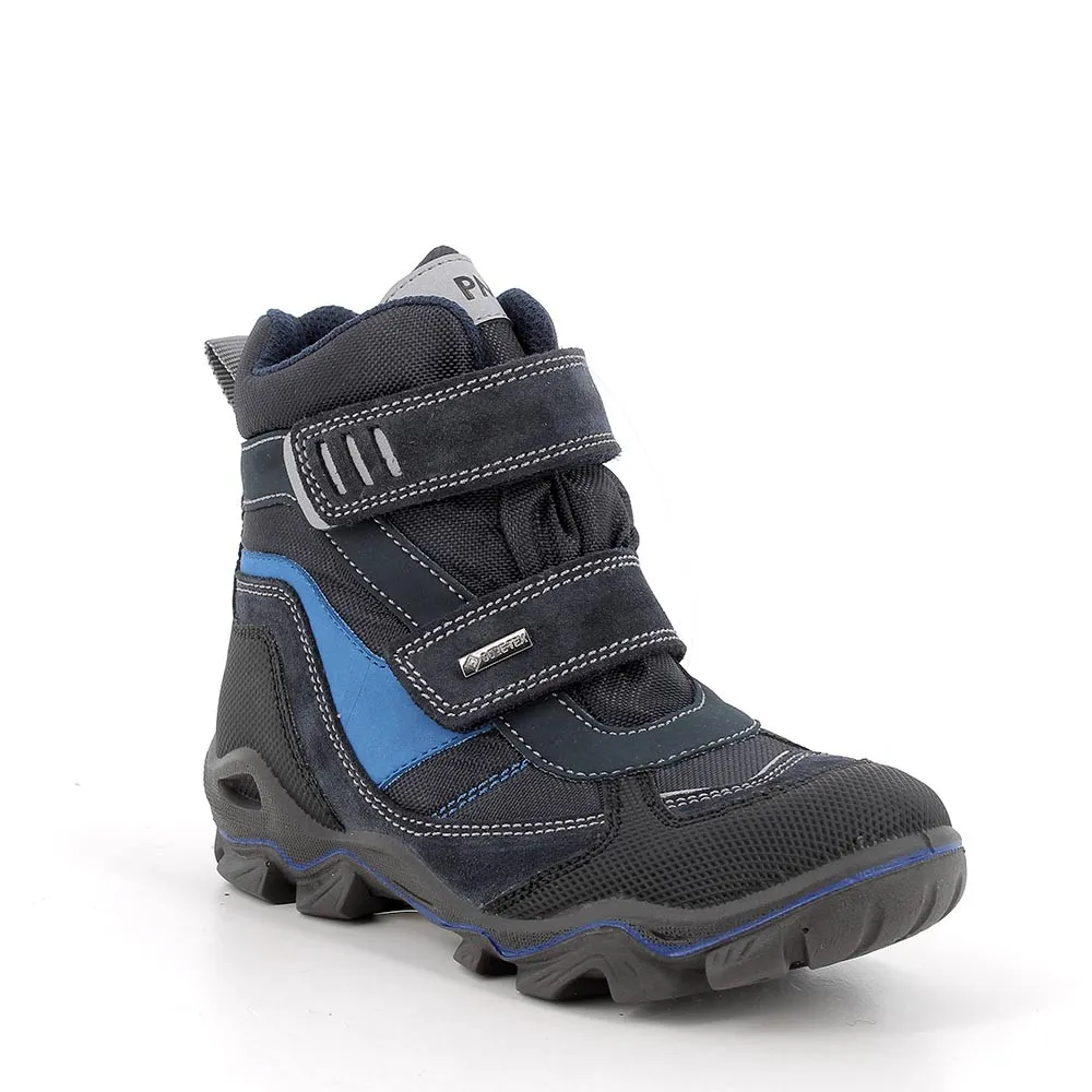 Stivaletti gore-tex da bambino navy-blu scuro            