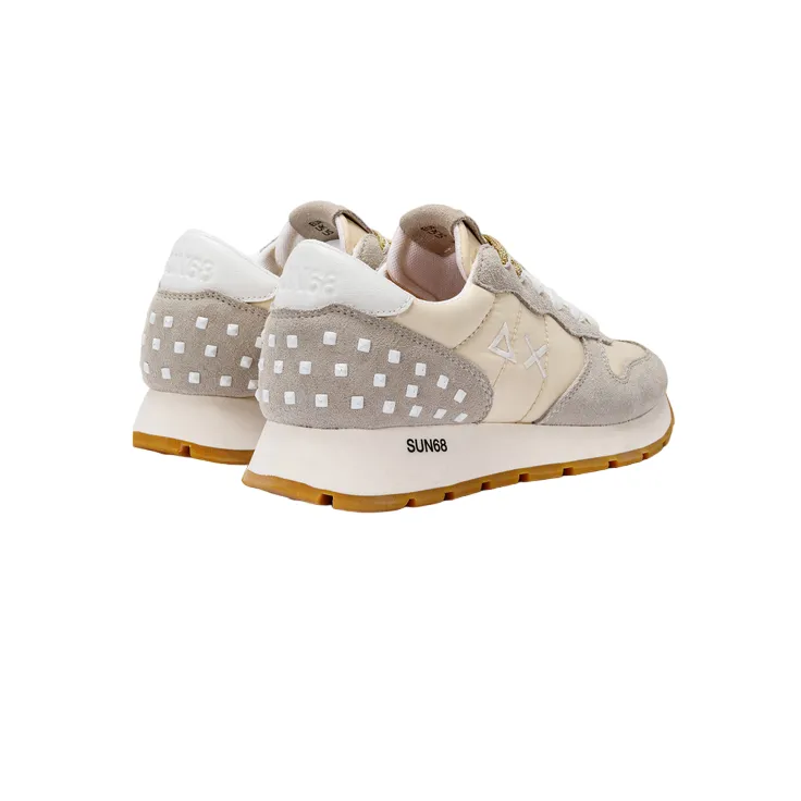 Sun68 Ally Studs Z33206 31 cream white women's sneakers