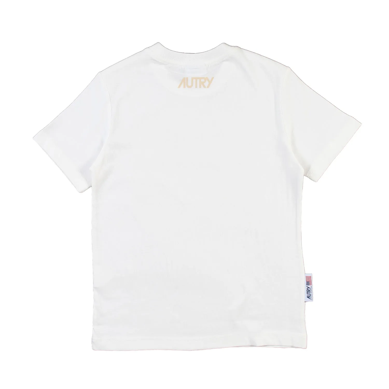 T-Shirt Autry Panna Con Logo Beige Bambino Bambina