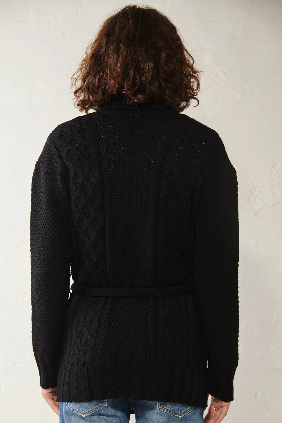 TAGLIATORE Giacca in maglia con cintura KNOX