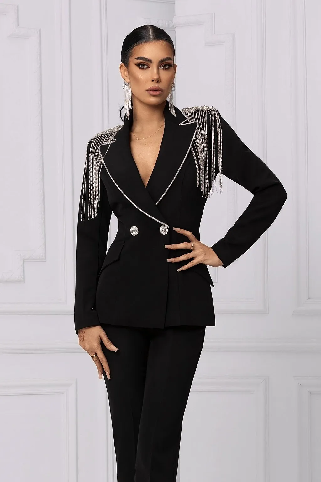 Tailleur elegante giacca e pantaloni