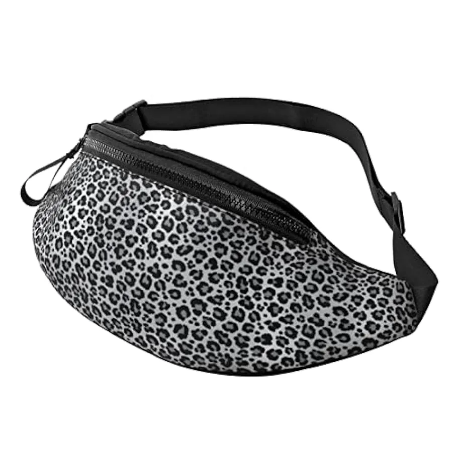 Texture Ripetizione Snow Leopard Marsupio Marsupio sportivo Marsupio Casual Marsupio per donna Uomo 236252314