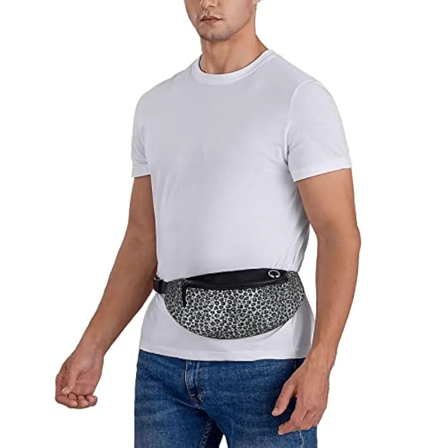 Texture Ripetizione Snow Leopard Marsupio Marsupio sportivo Marsupio Casual Marsupio per donna Uomo 236252314