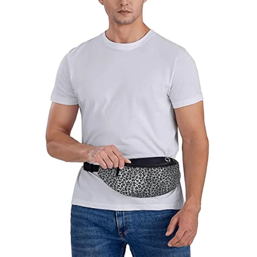 Texture Ripetizione Snow Leopard Marsupio Marsupio sportivo Marsupio Casual Marsupio per donna Uomo 236252314