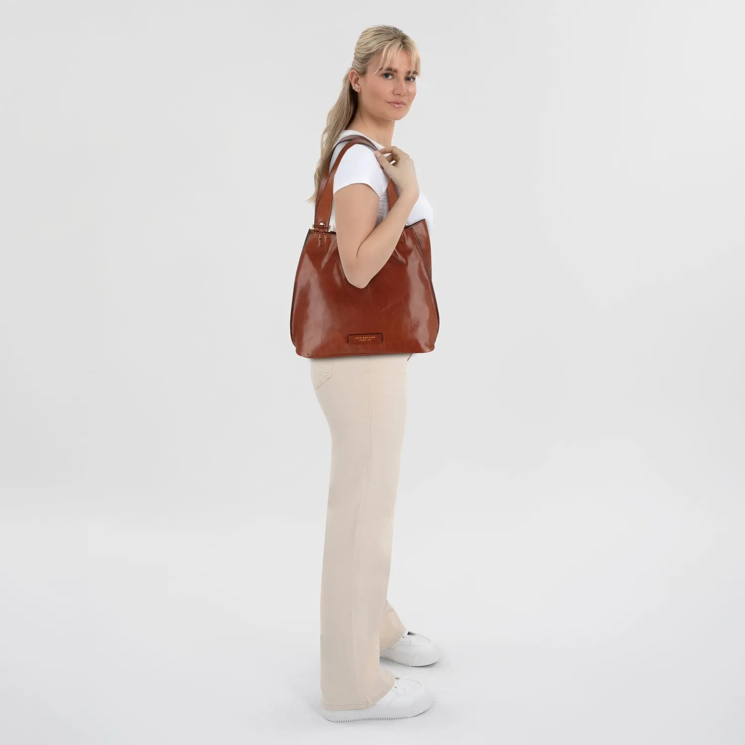 The Bridge Febe Borsa a tracolla Pelle 32 cm