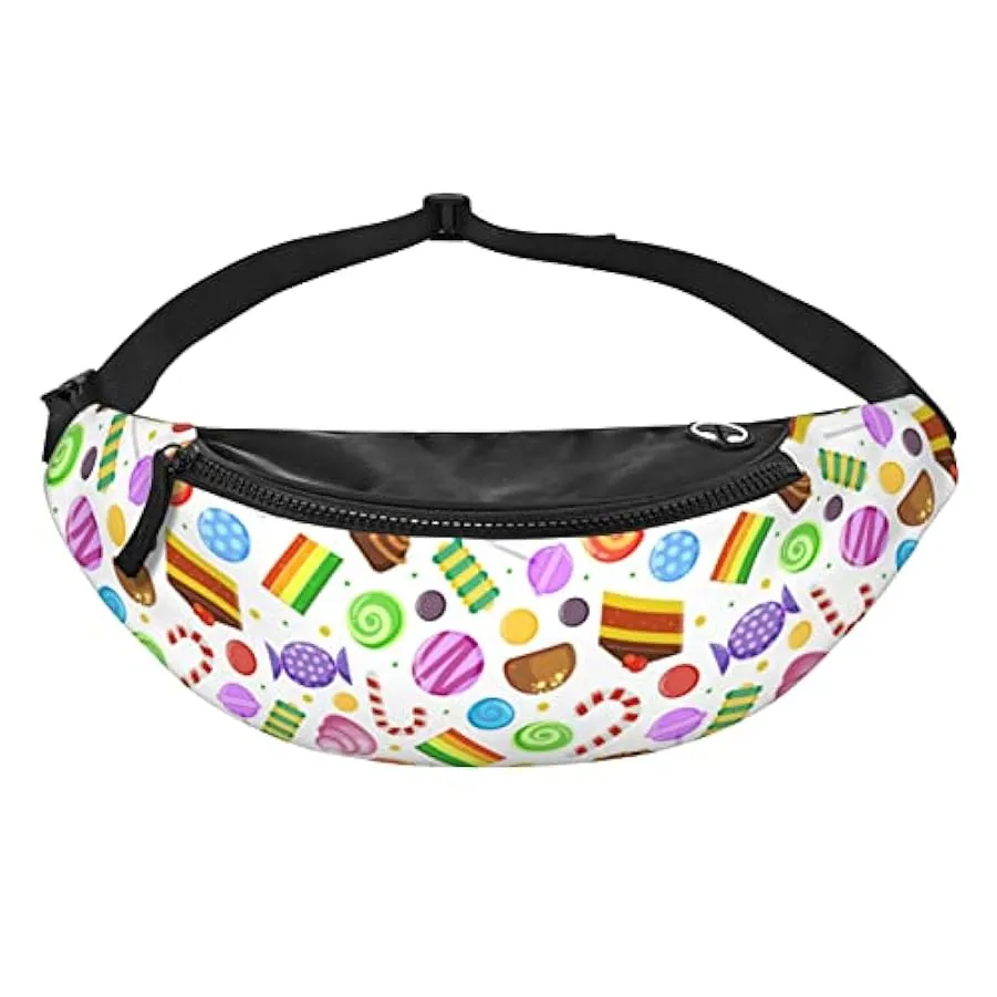 Toffee Candy Dessert Marsupio Marsupio a tracolla per uomo Donna. Marsupio per viaggi,passeggiate,corsa,escursionismo,pesca. 185