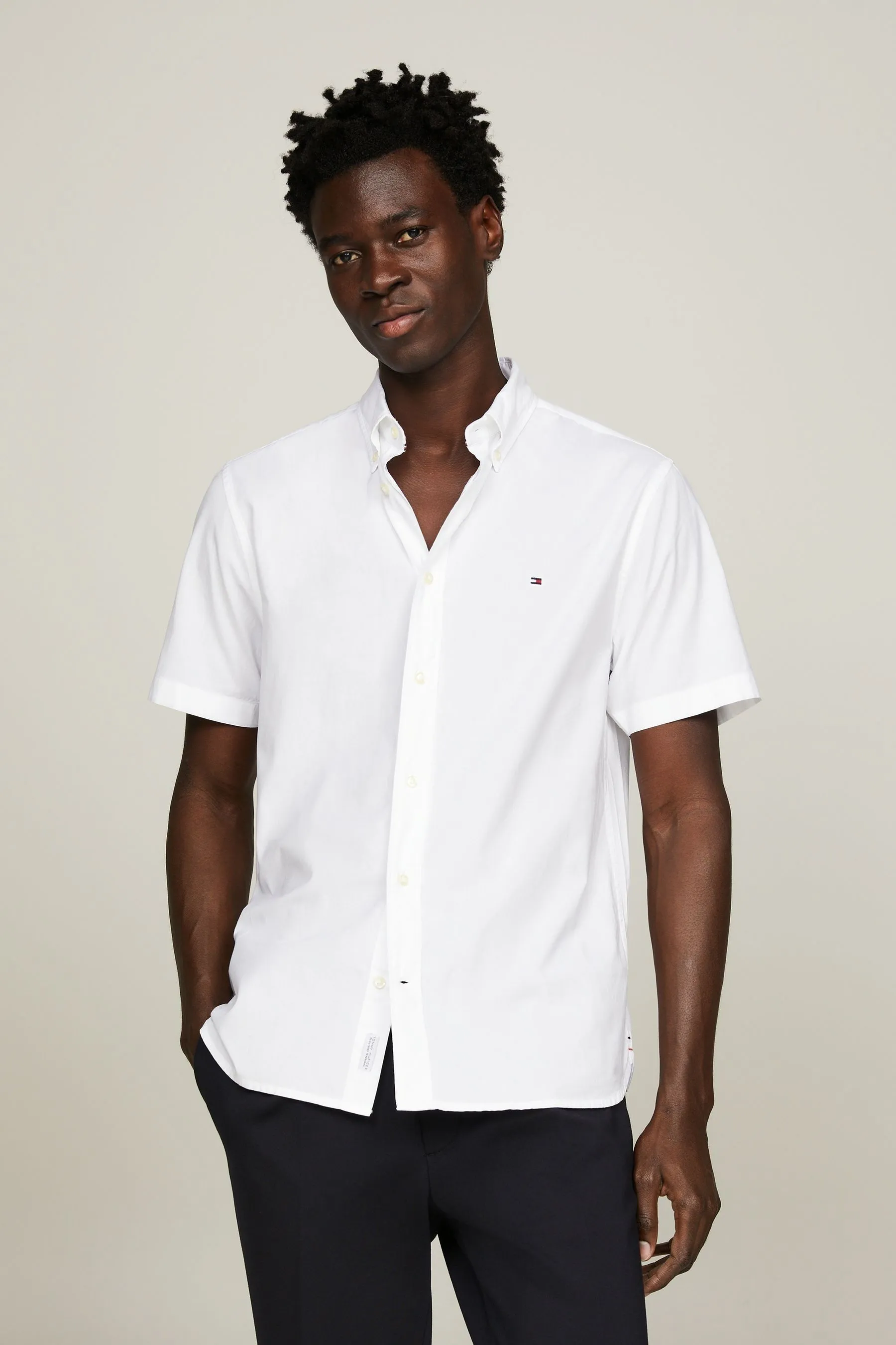 Tommy Hilfiger Flex Popeline Camicia    