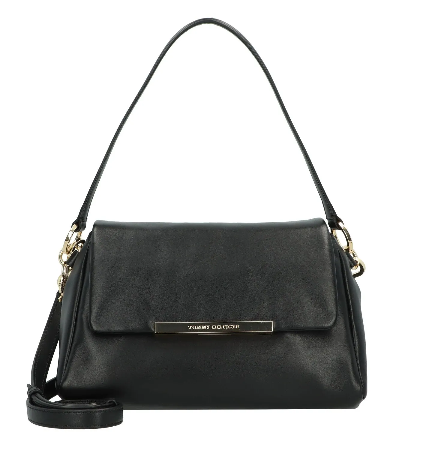 Tommy Hilfiger TH Plaque Borsa a tracolla Pelle 26 cm
