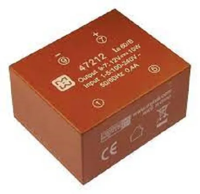 Trasformatore per PCB Myrra, 10W, primario 100 → 240 V ac, 140 → 340 V dc, secondario 12V cc, , uscita