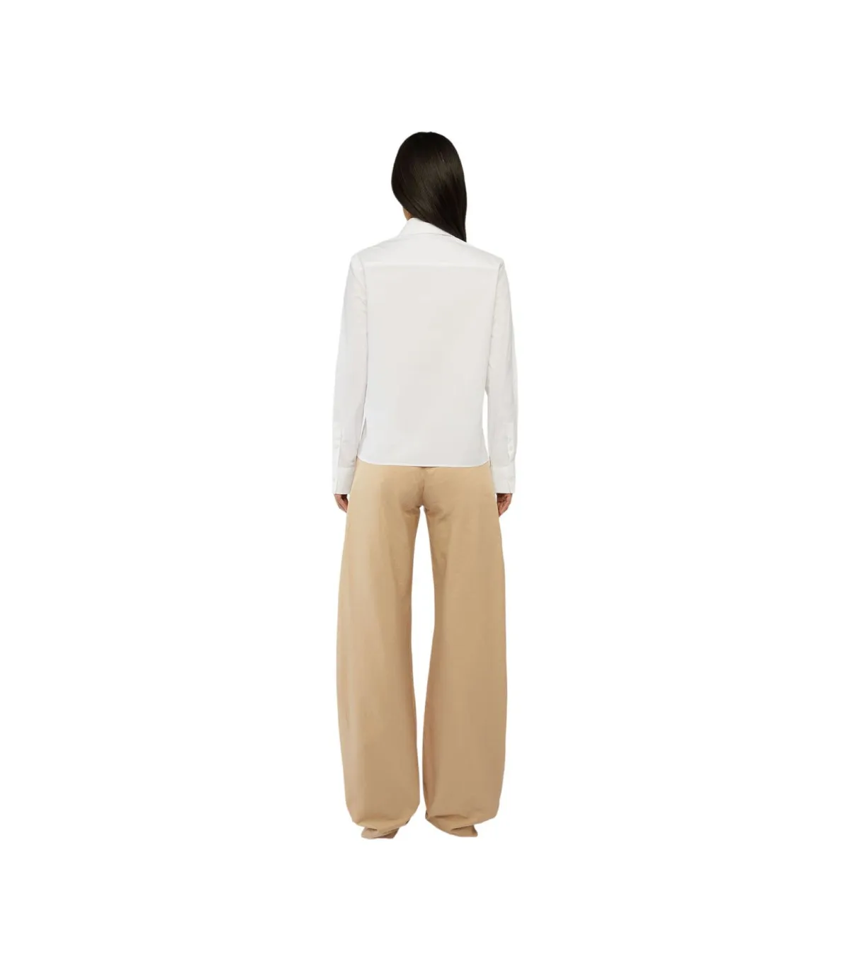 Trussardi Donna Camicia Manica lunga  Popeline Stretch