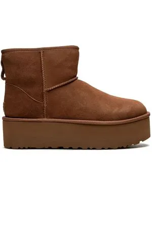 UGG Calzature,Stivaletti Stivali Classic Mini marrone con plateau 
