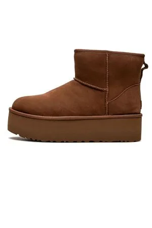 UGG Calzature,Stivaletti Stivali Classic Mini marrone con plateau 