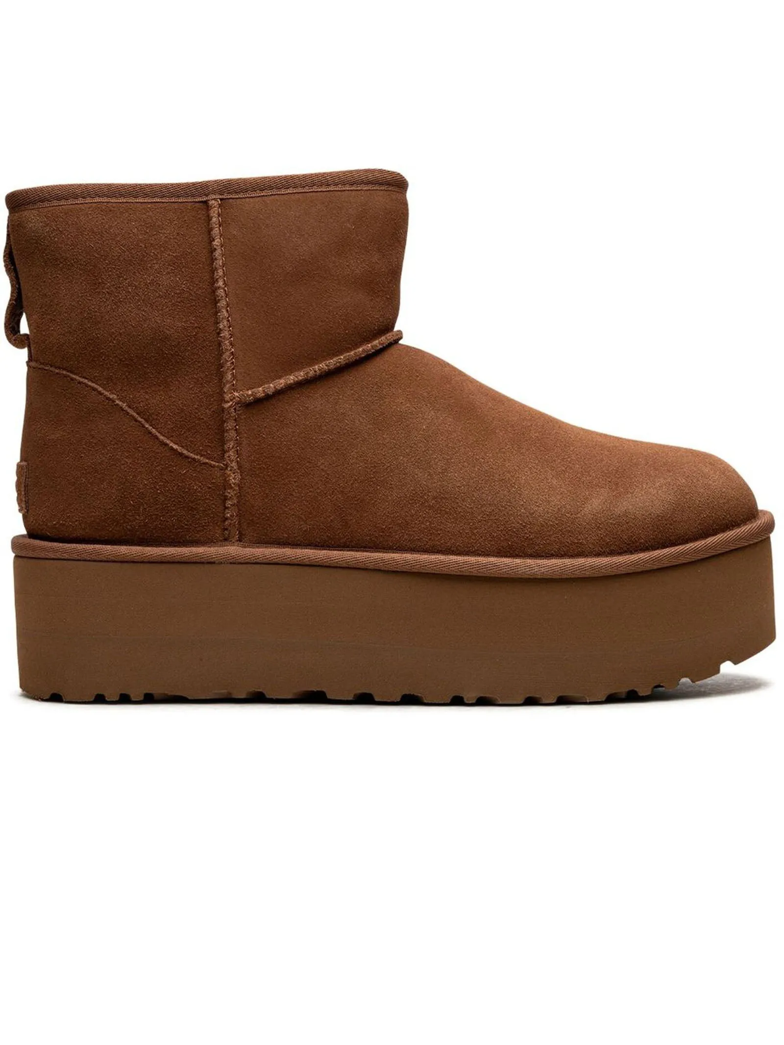 UGG Calzature,Stivaletti Stivali Classic Mini marrone con plateau 