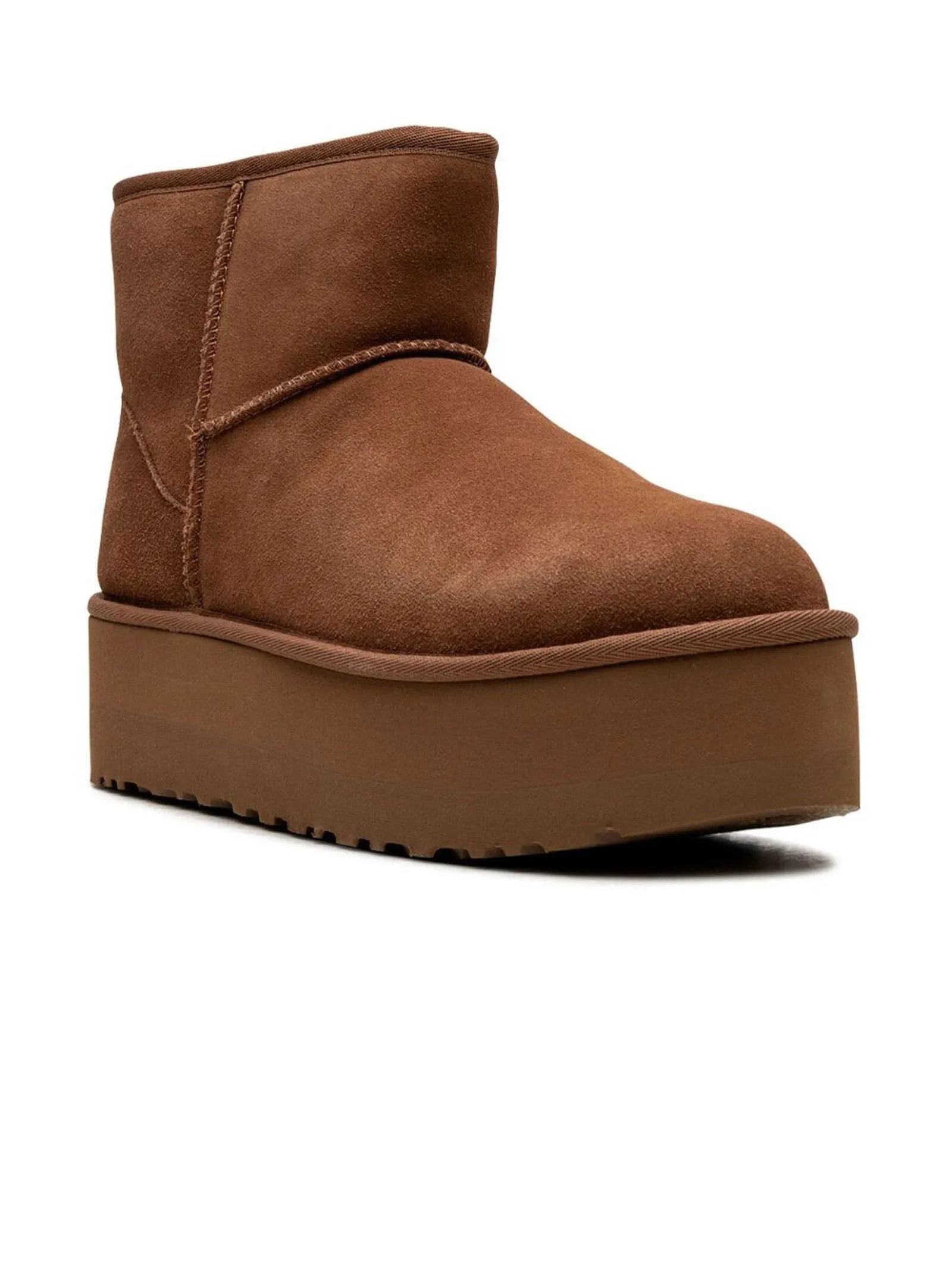 UGG Calzature,Stivaletti Stivali Classic Mini marrone con plateau 