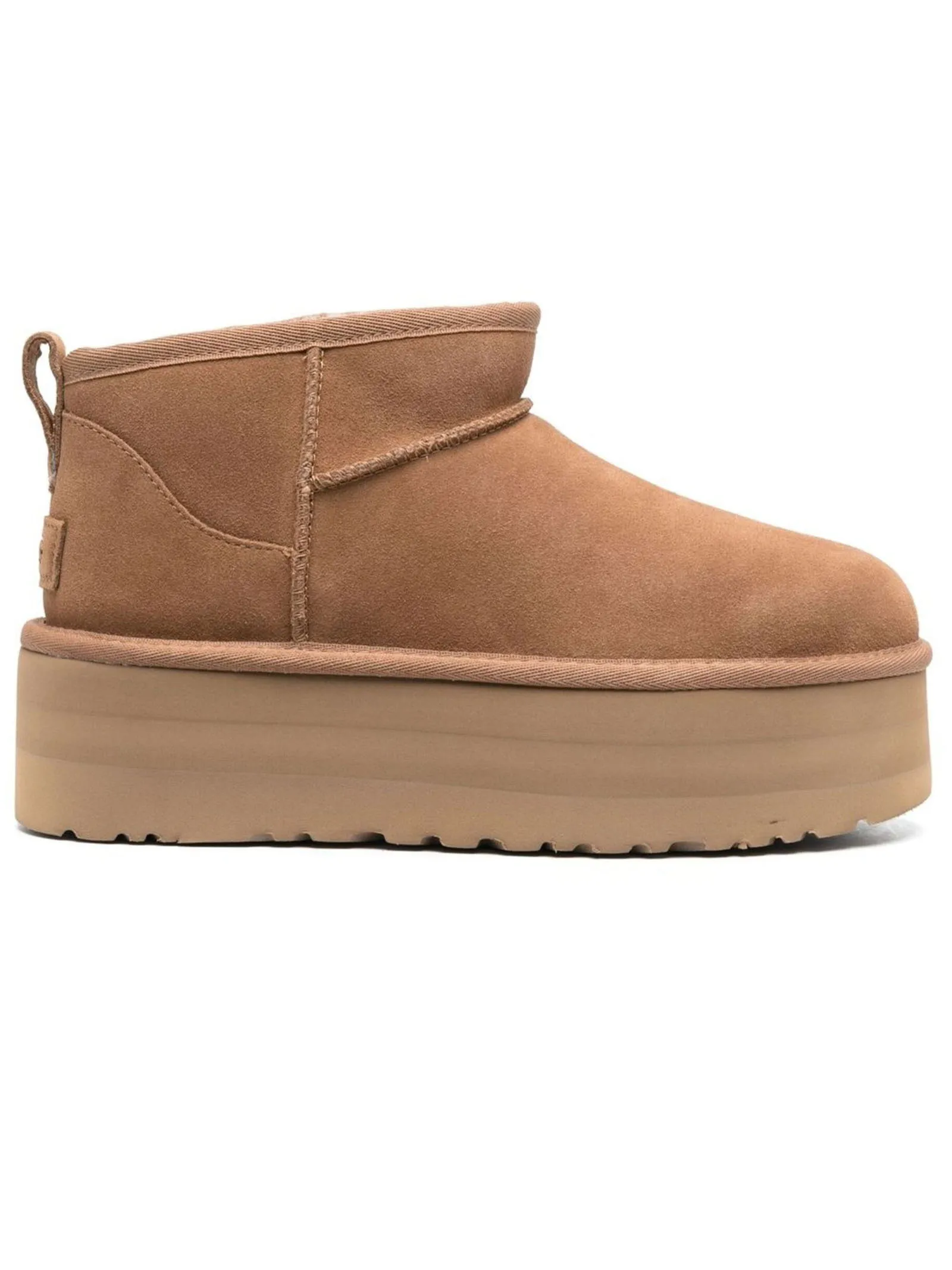 UGG Calzature,Stivaletti Stivali Classic Ultra Mini marrone con plateau 