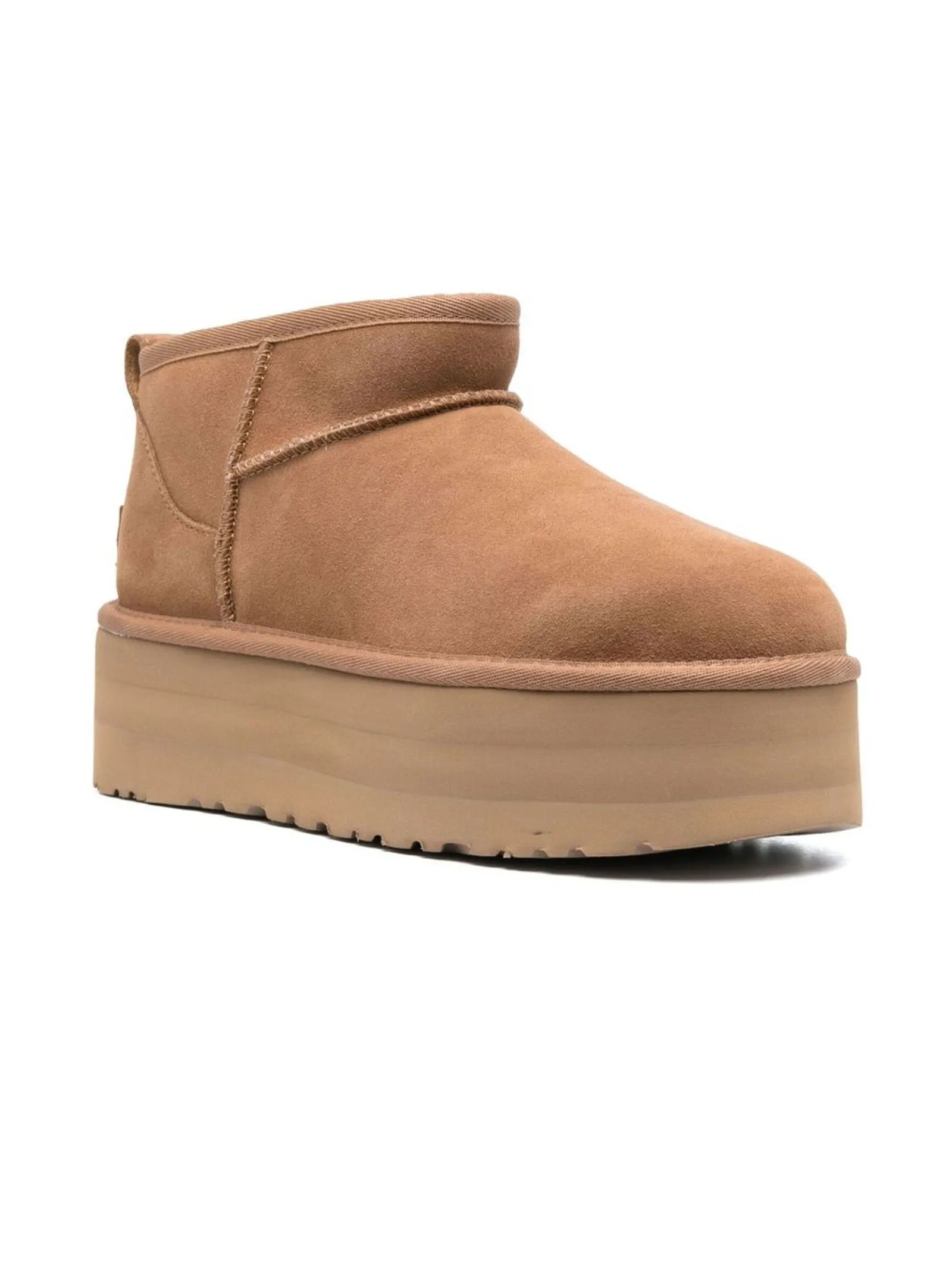 UGG Calzature,Stivaletti Stivali Classic Ultra Mini marrone con plateau 