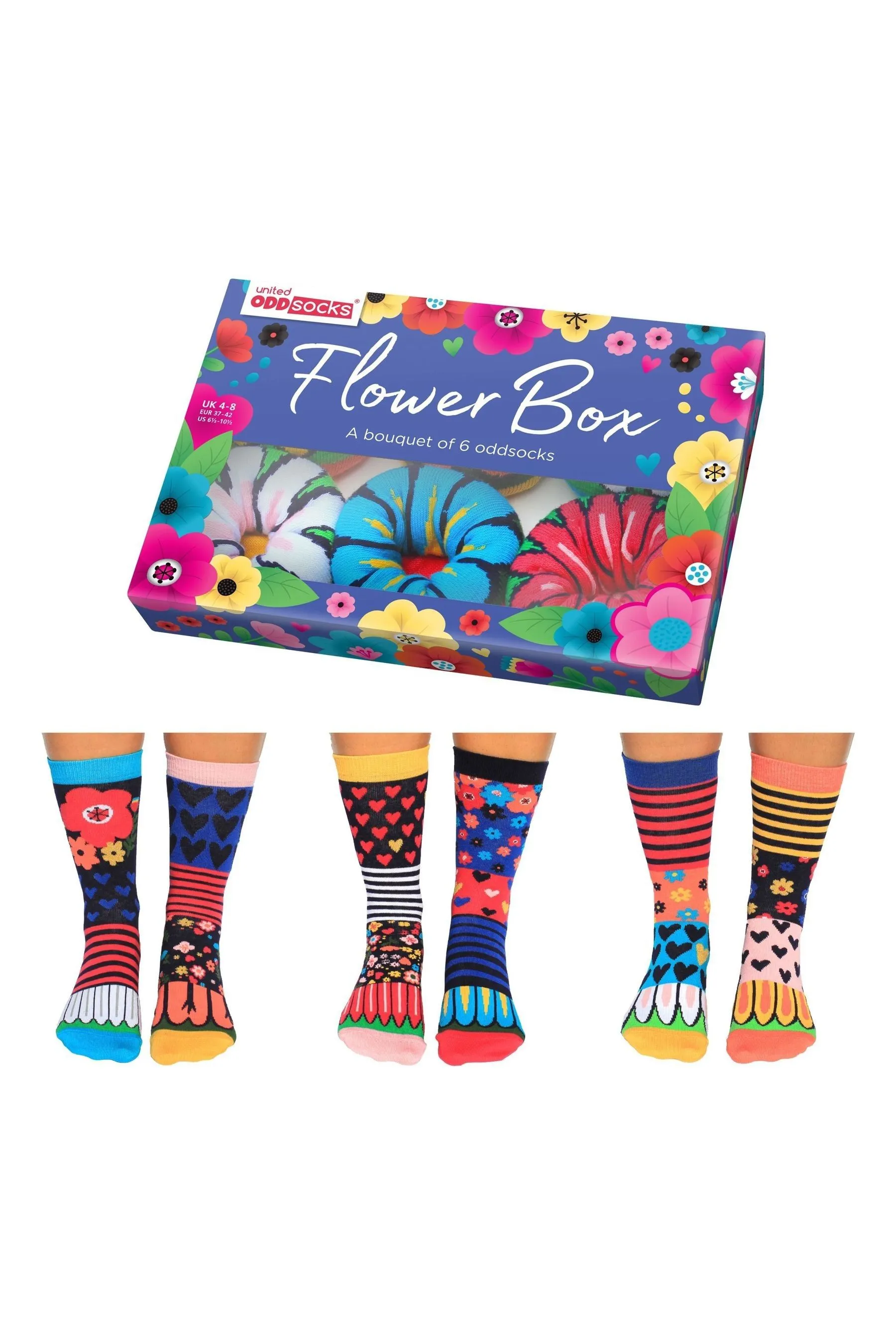 United Odd Socks - Calzini con fiori