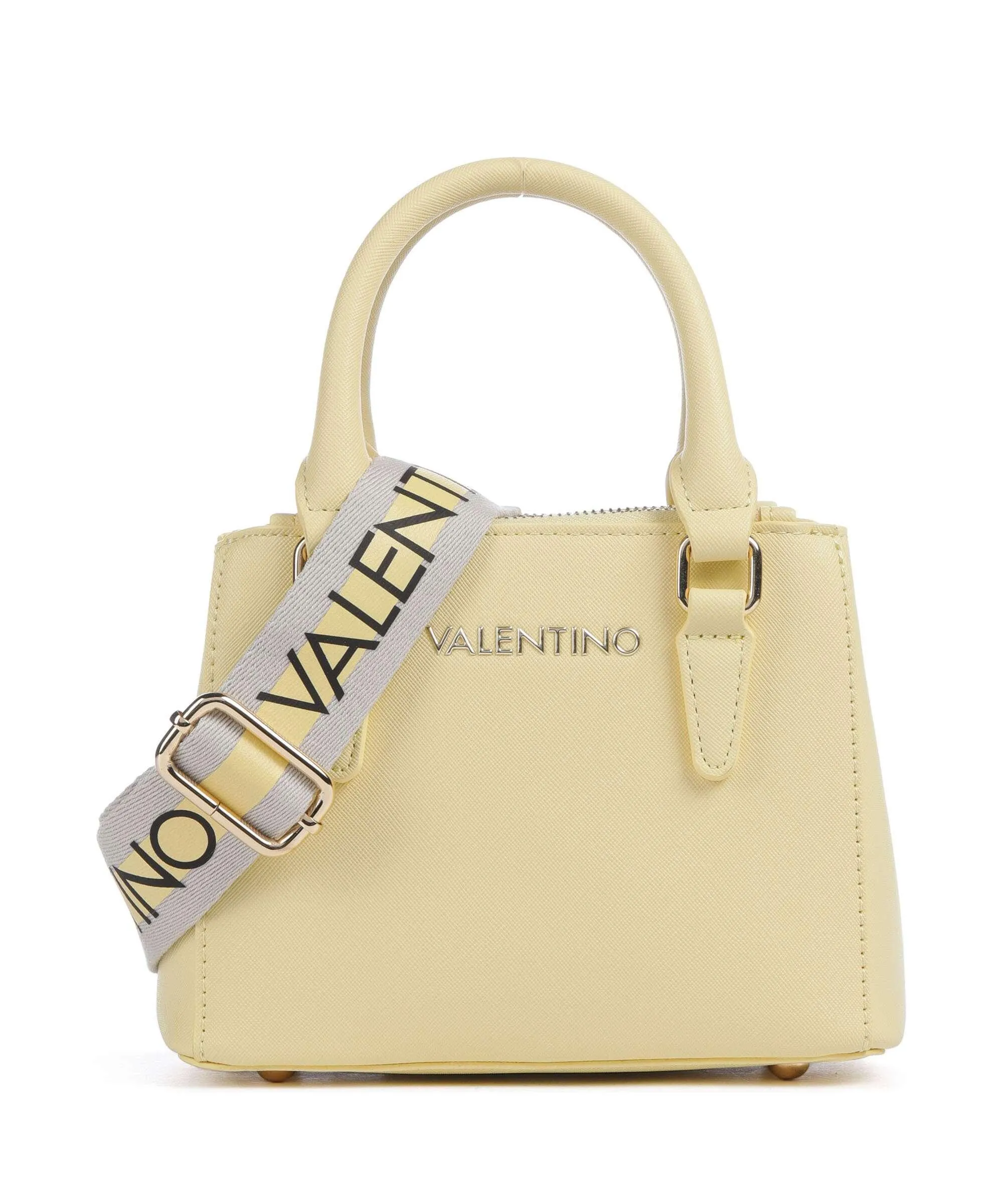  Valentino Bags Zero Re Borsa a tracolla pelle sintetica giallo vaniglia  