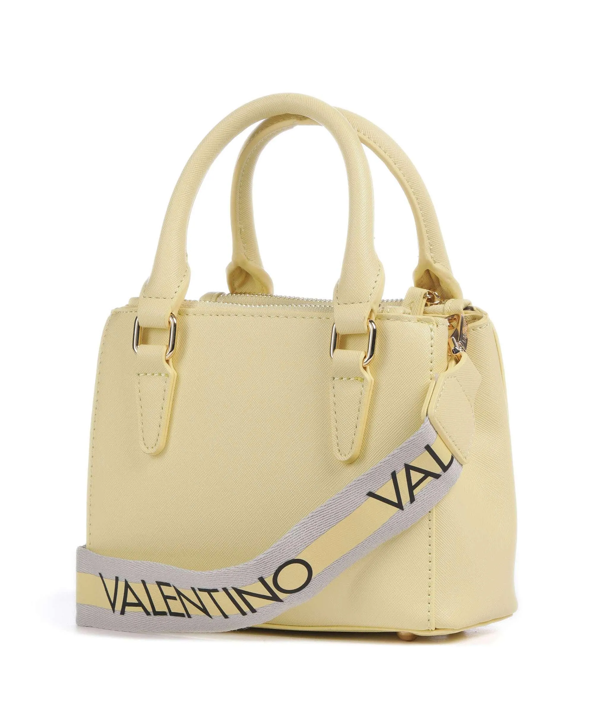  Valentino Bags Zero Re Borsa a tracolla pelle sintetica giallo vaniglia  