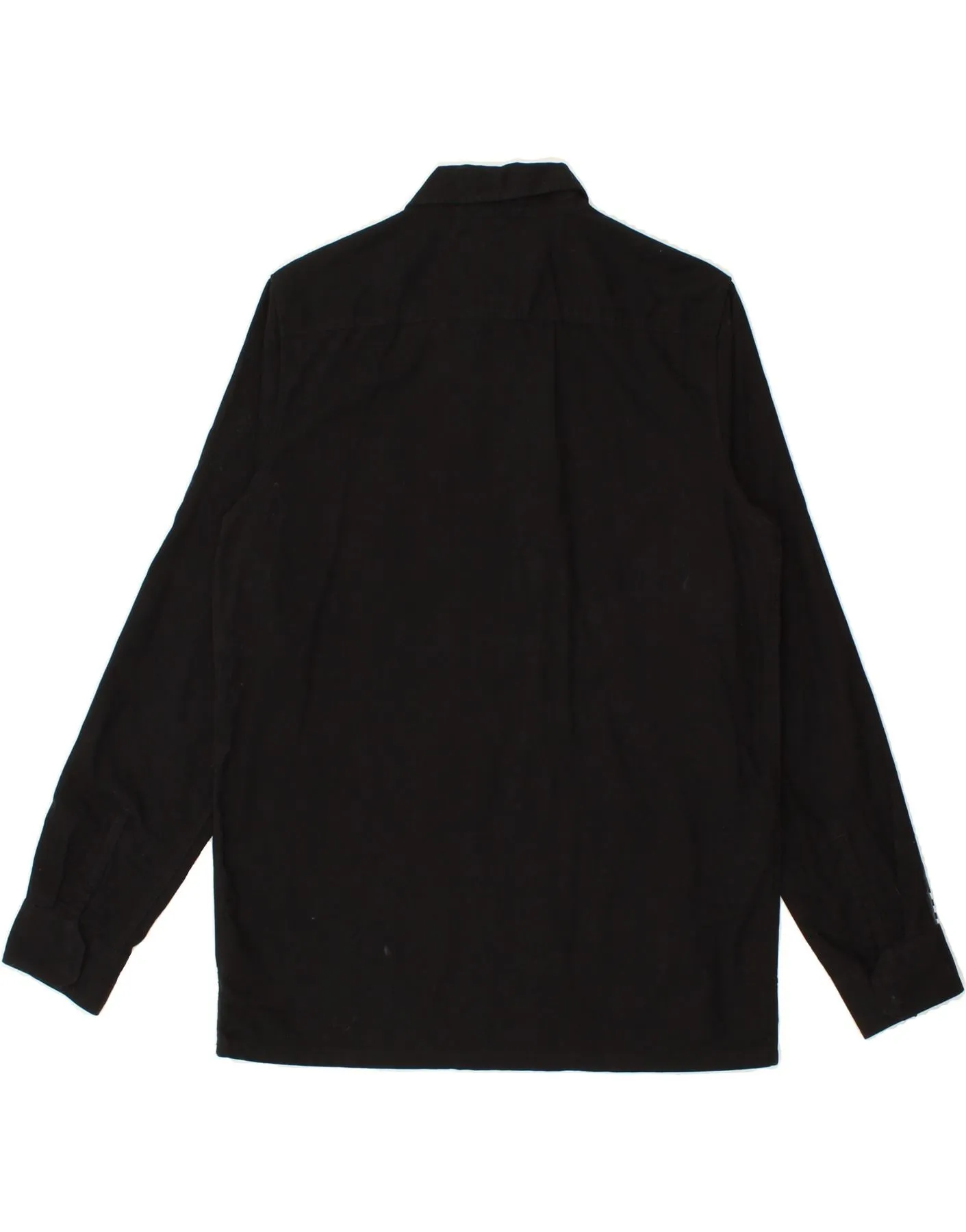 VANS Mens Overshirt Shirt Small Black Cotton