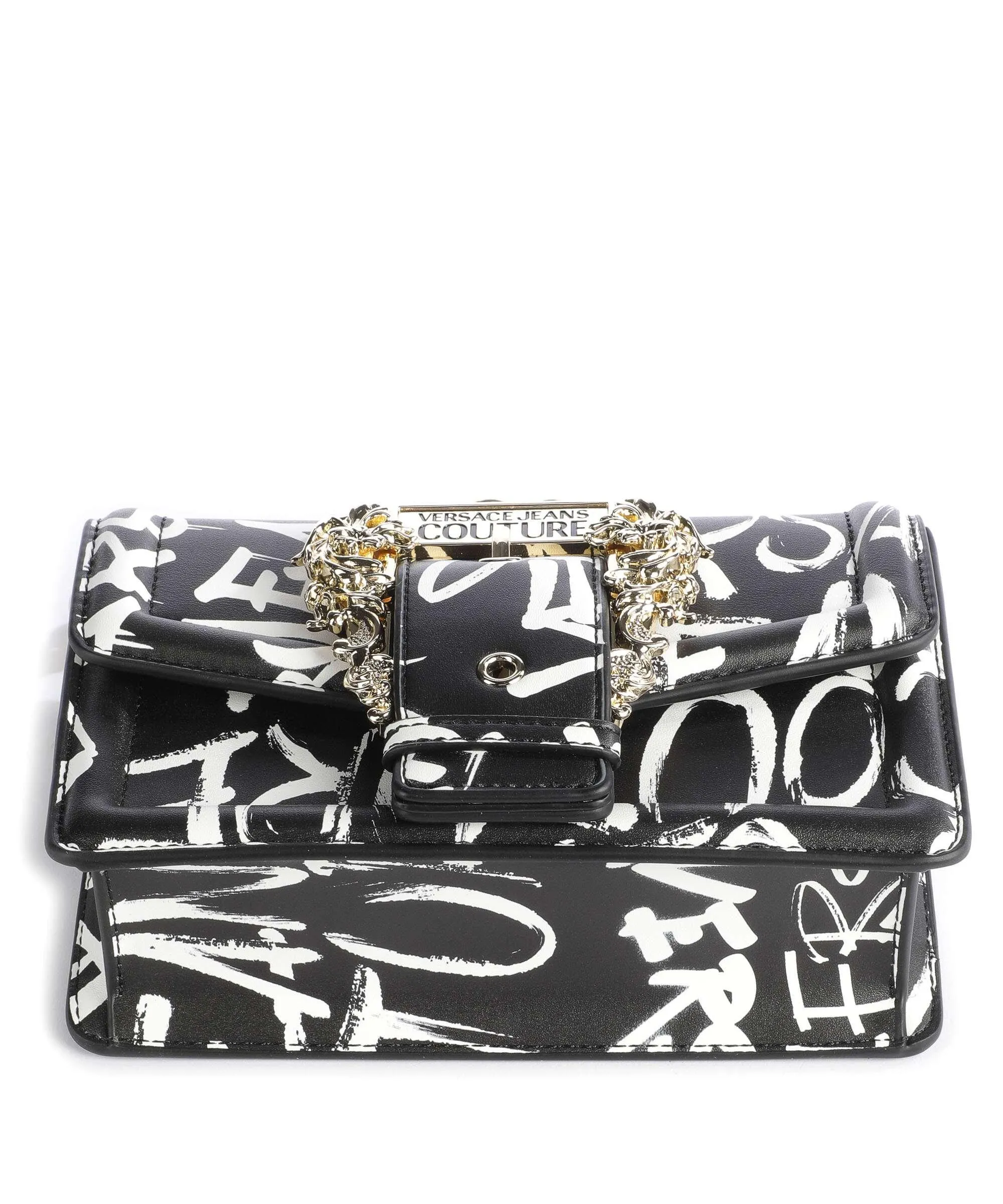  Versace Jeans Couture Couture 01 Borsa a spalla pelle sintetica nero  