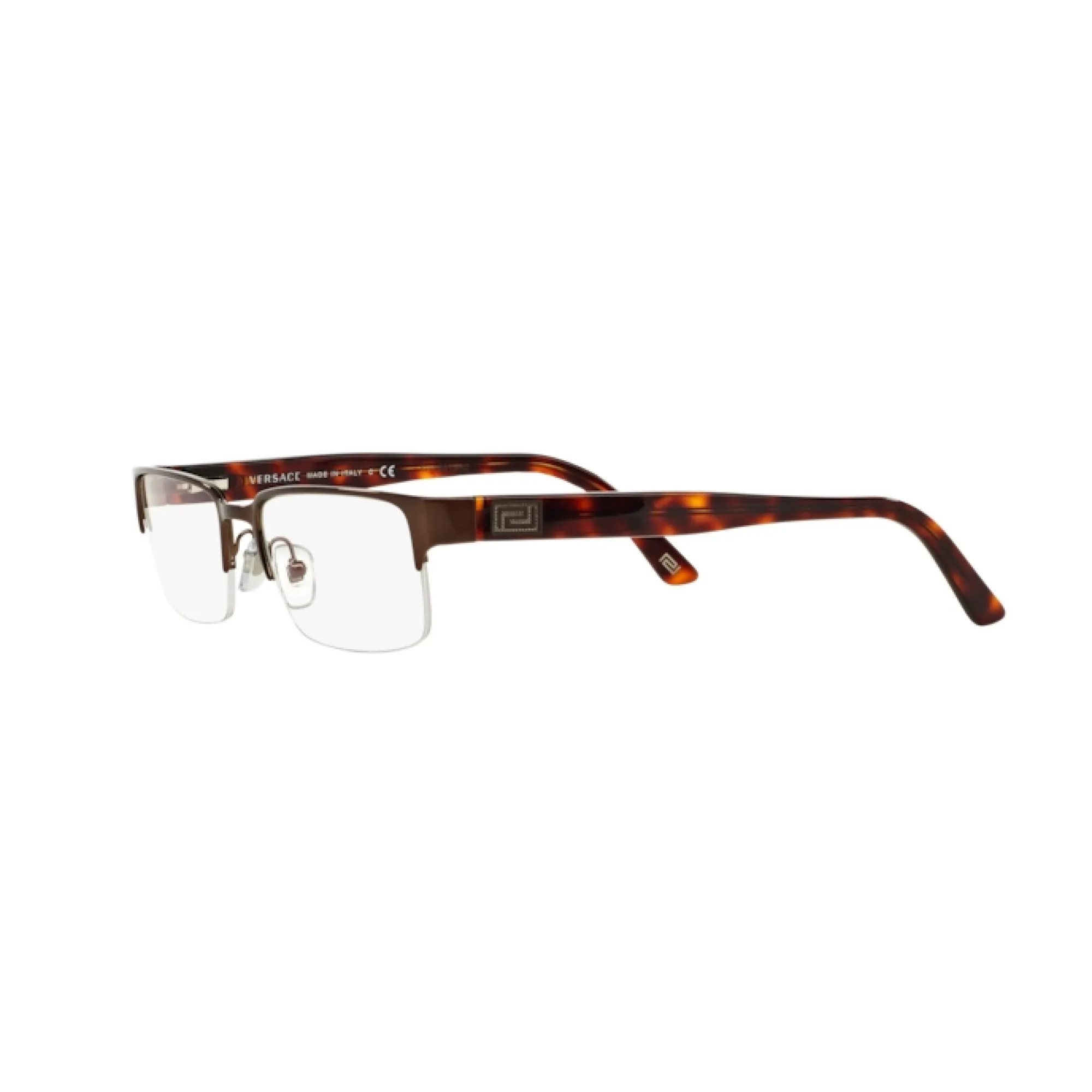   Versace VE 1184 - 1269 Spazzolato Marrone | Occhiale Da Vista Uomo 