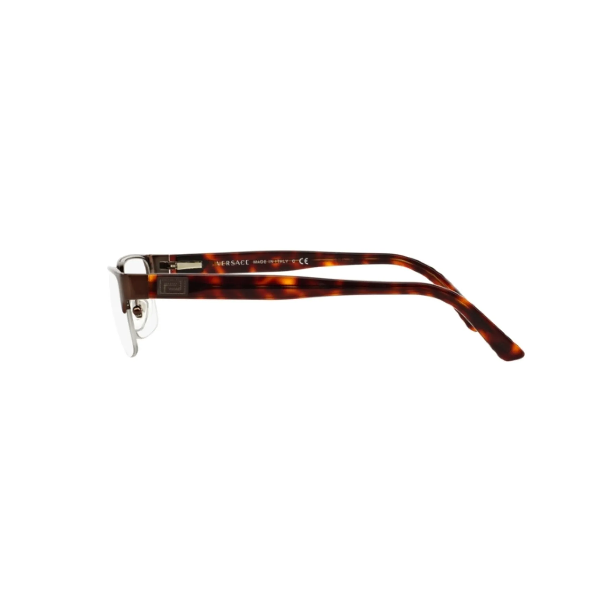   Versace VE 1184 - 1269 Spazzolato Marrone | Occhiale Da Vista Uomo 