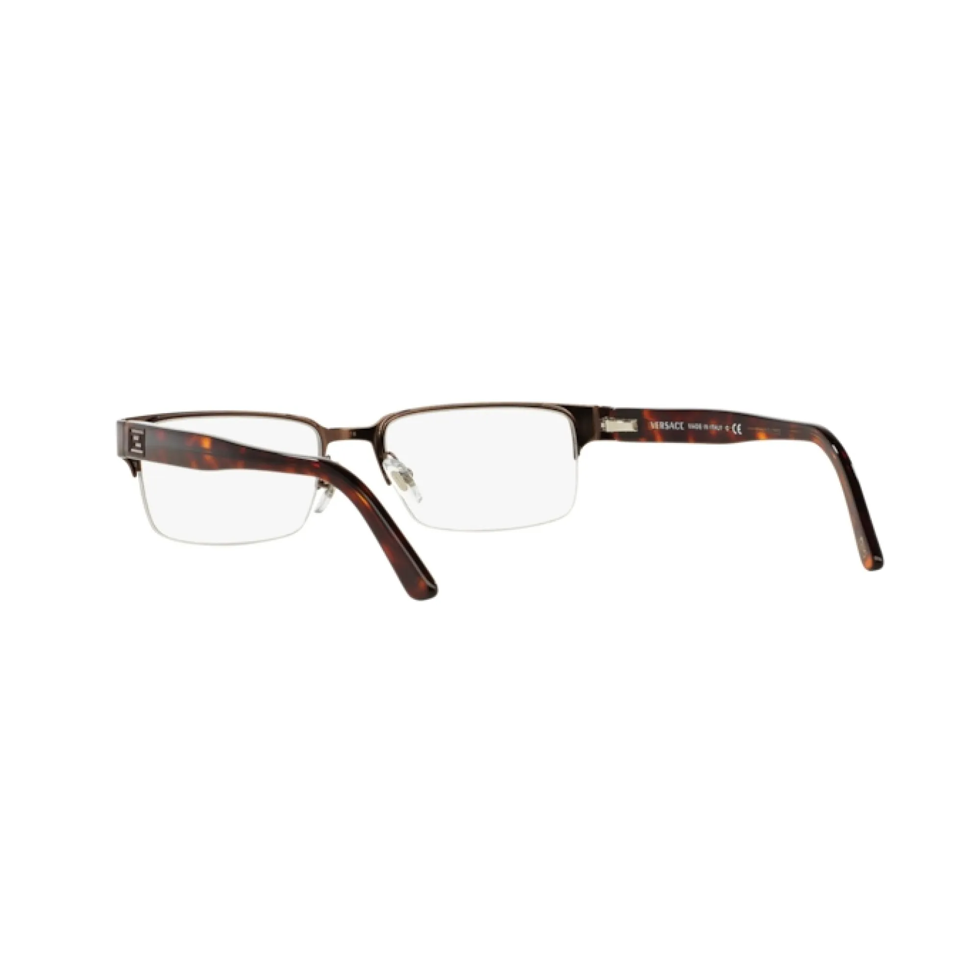   Versace VE 1184 - 1269 Spazzolato Marrone | Occhiale Da Vista Uomo 