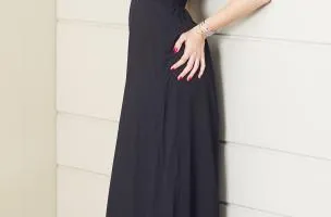 VESTITO ADRIENE - NERO