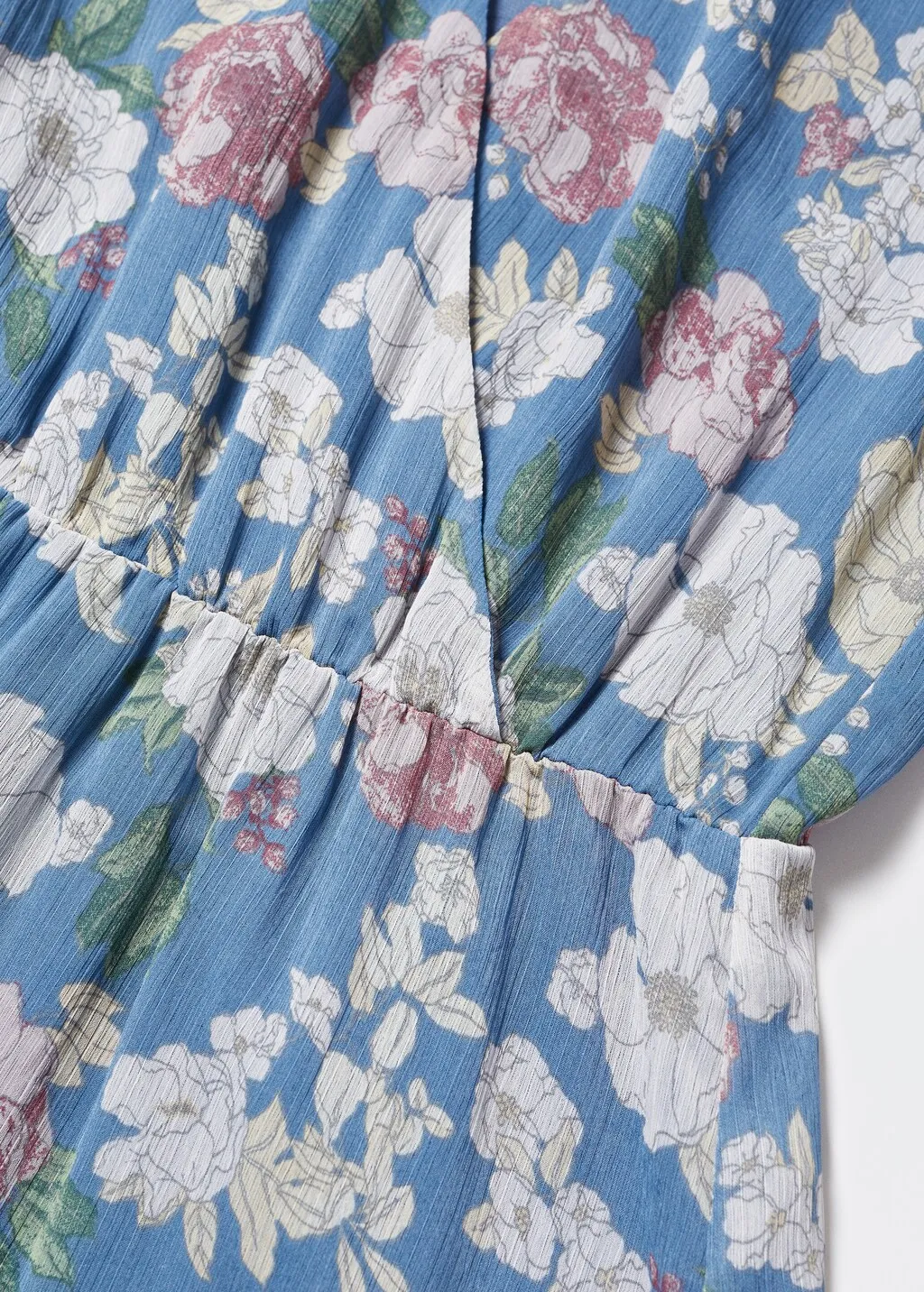 Vestito chiffon floreale