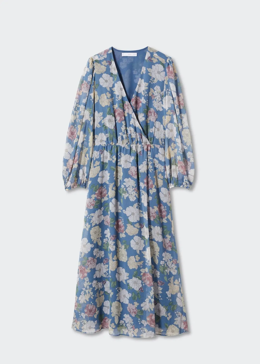 Vestito chiffon floreale