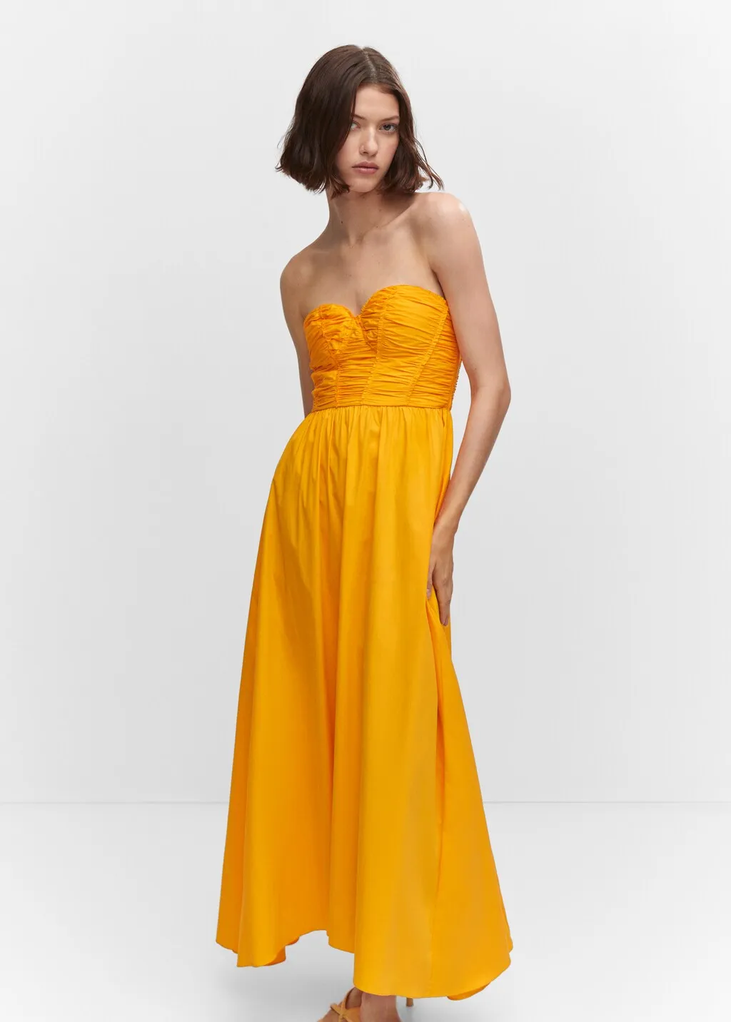 Vestito corsetto svasato