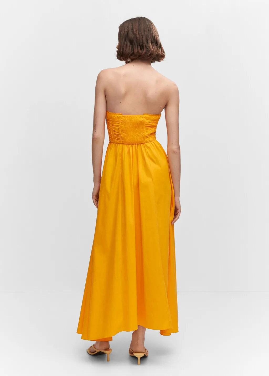 Vestito corsetto svasato