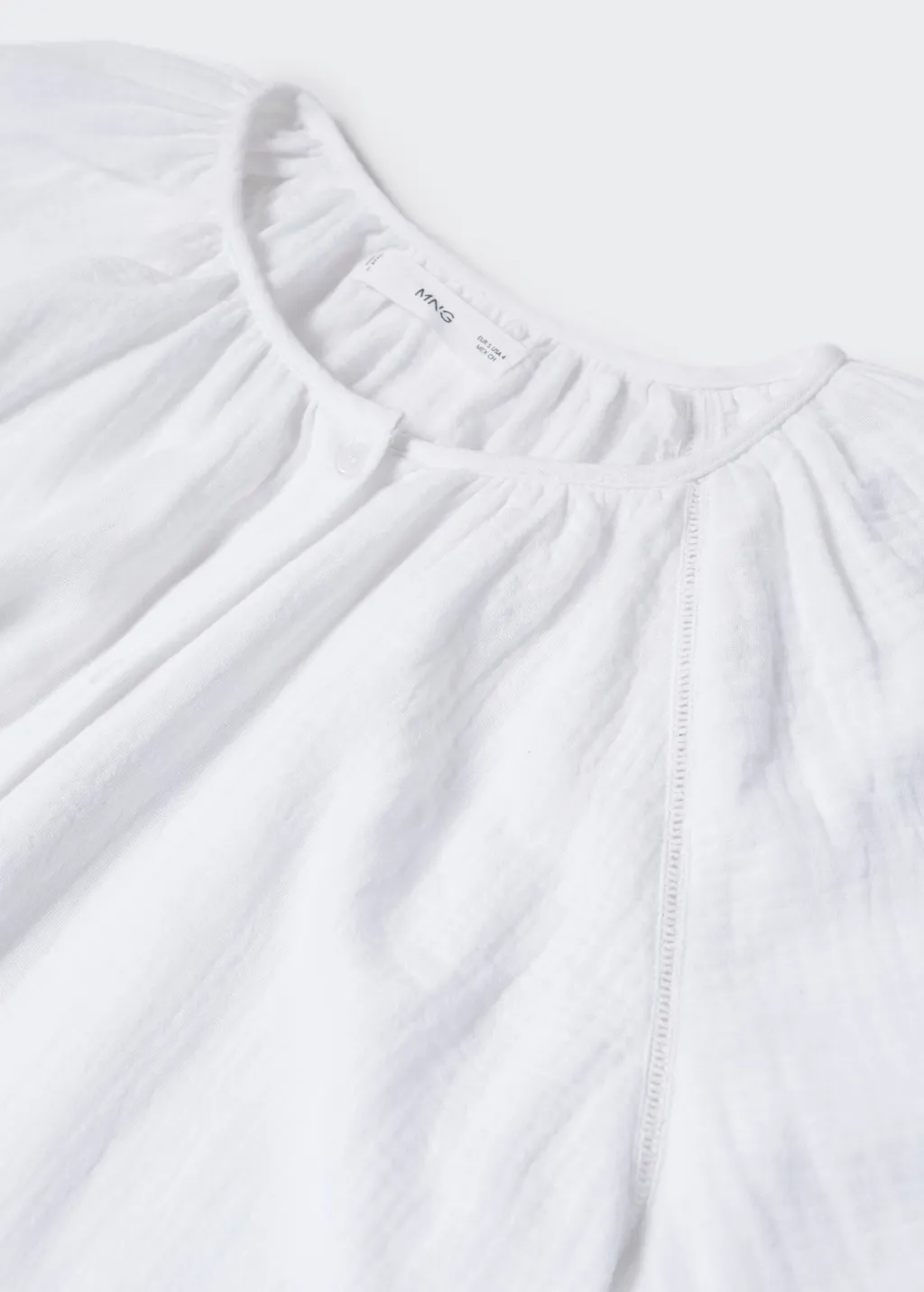 Vestito cotone cintura