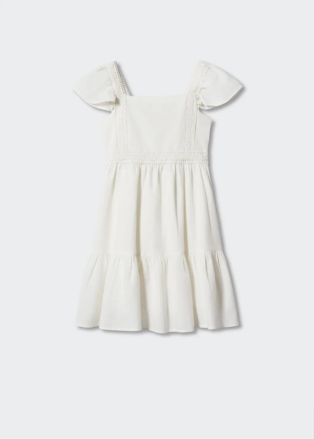 Vestito dettagli ricamati