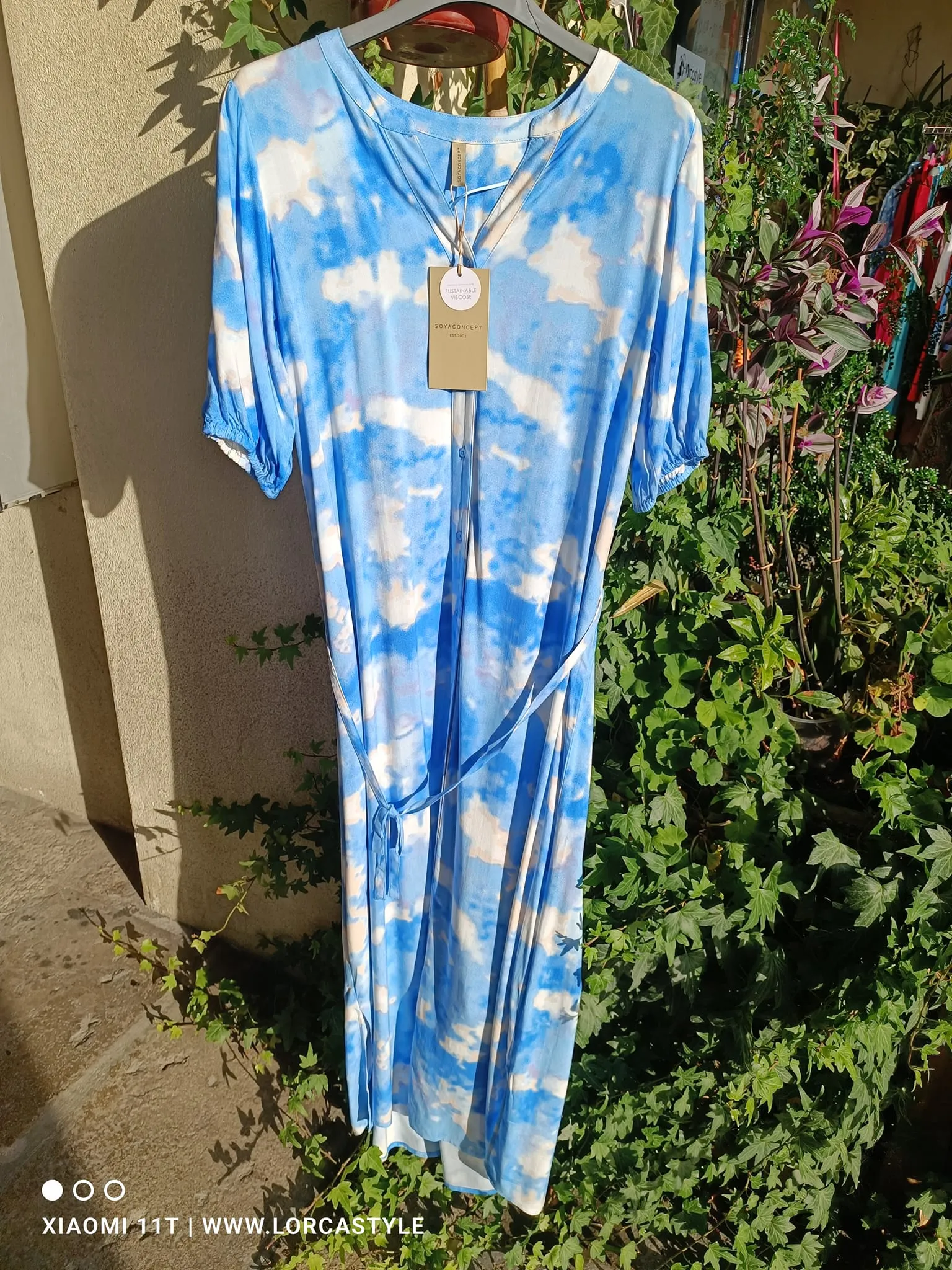 Vestito in viscosa