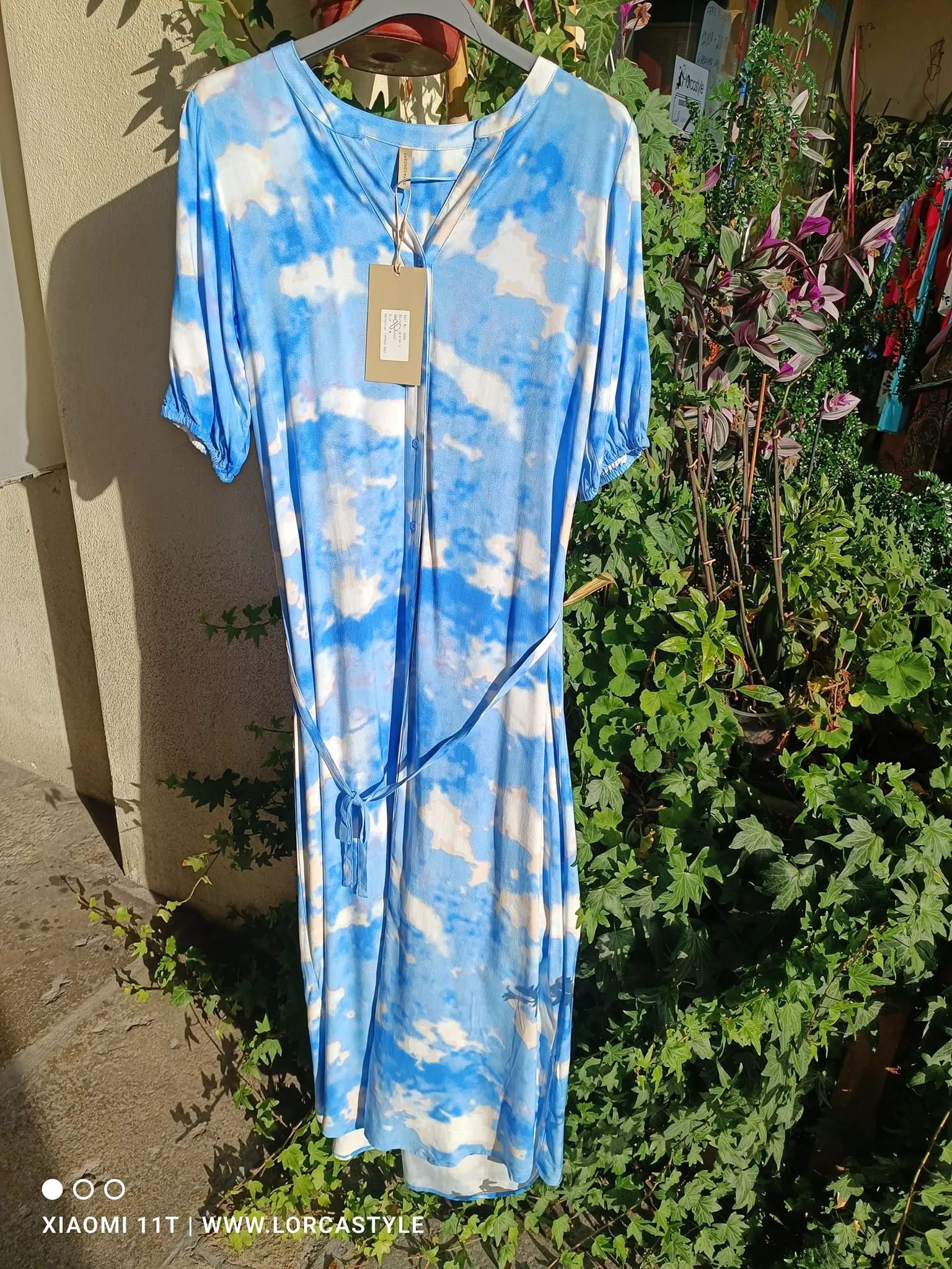 Vestito in viscosa