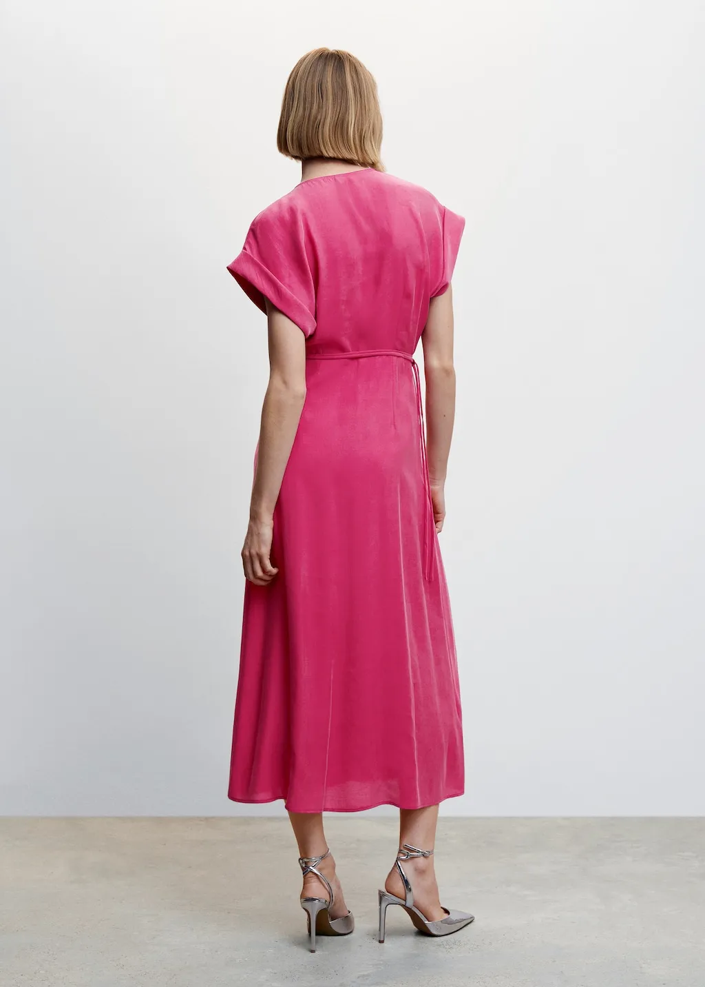 Vestito incrociato modal