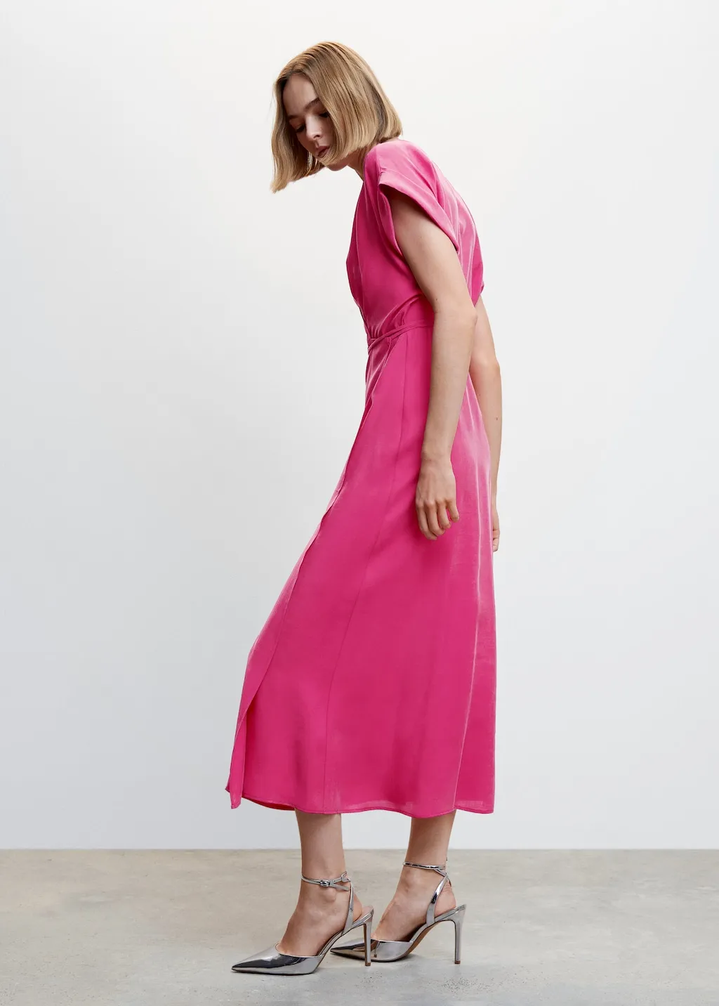 Vestito incrociato modal