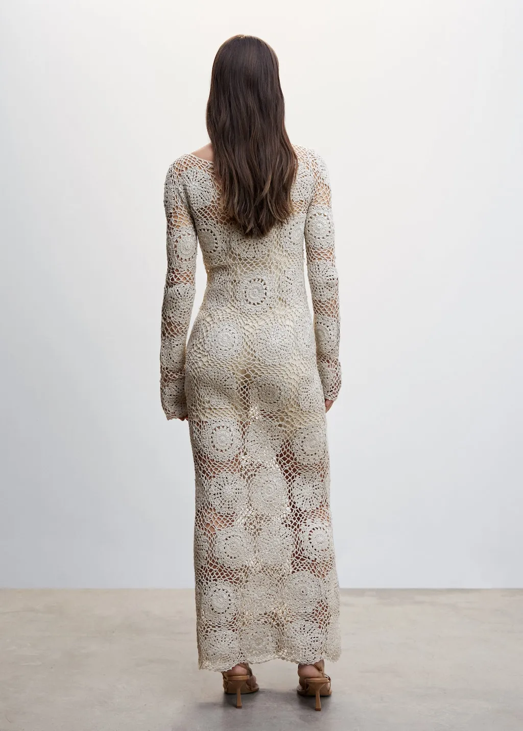 Vestito lungo crochet