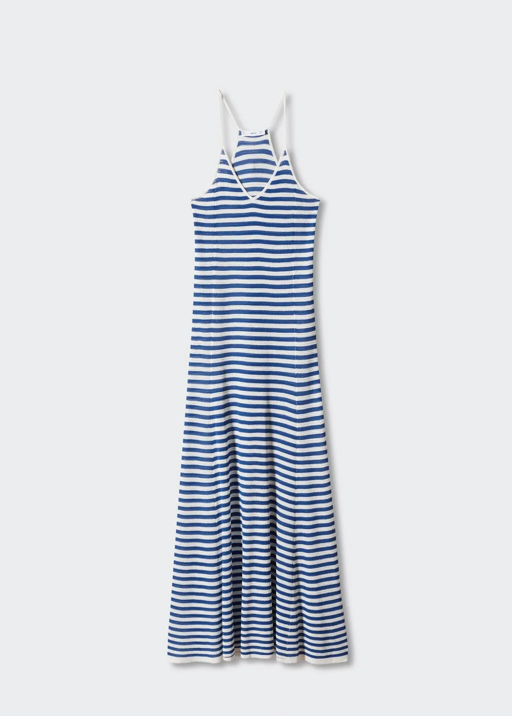 Vestito maglia righe