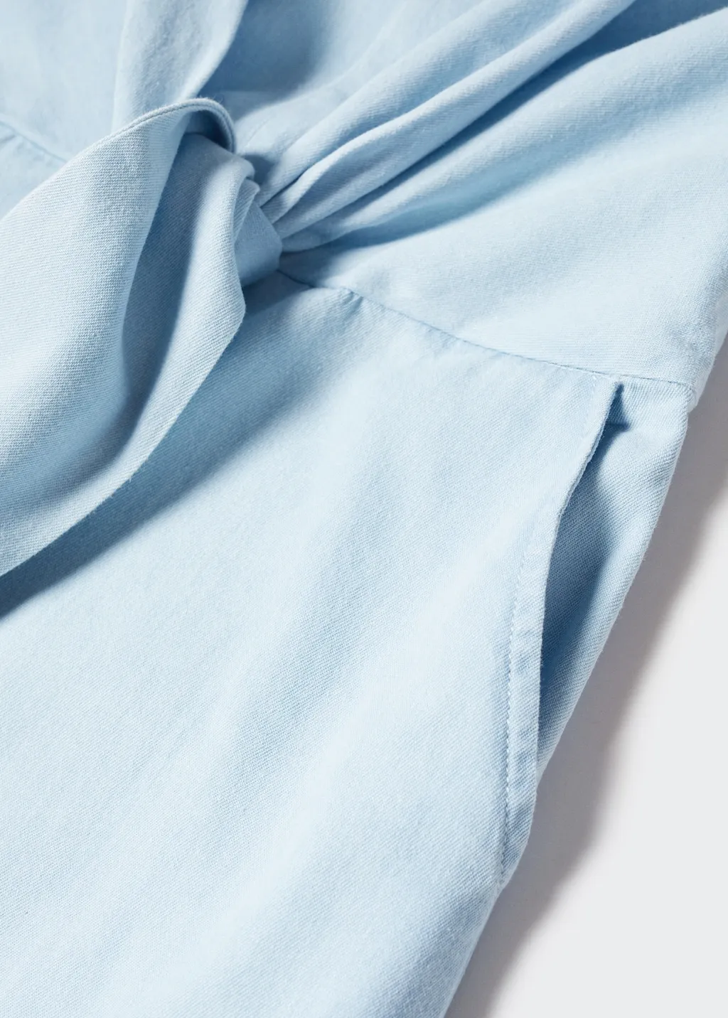 Vestito nodo Tencel