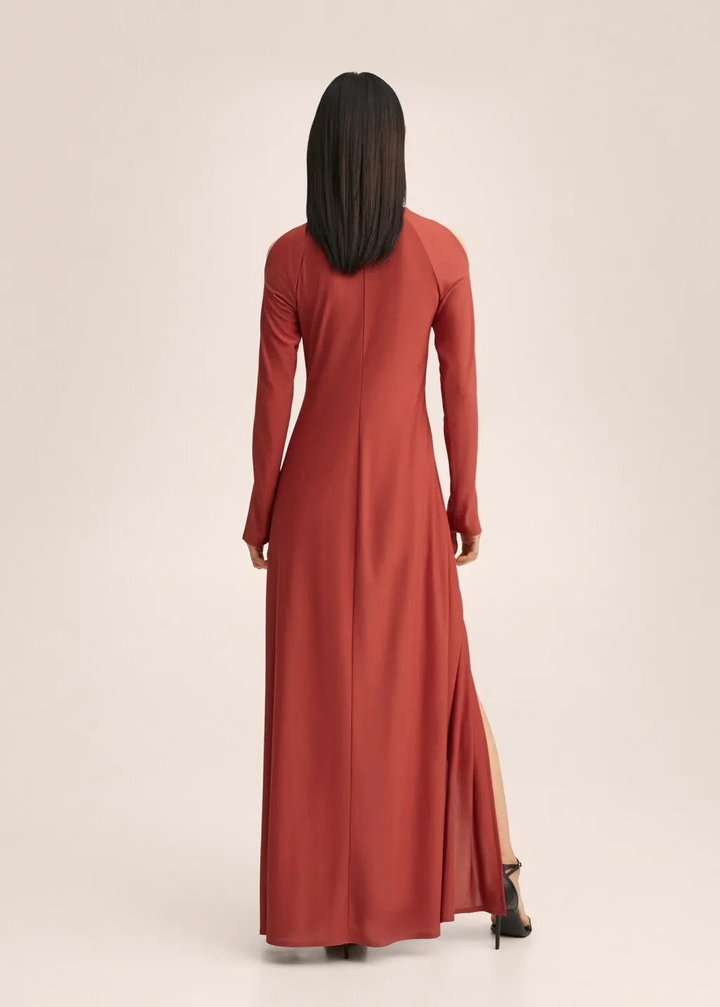 Vestito spacco laterale