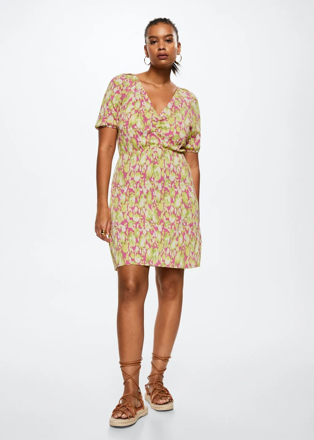 Vestito stampa floreale