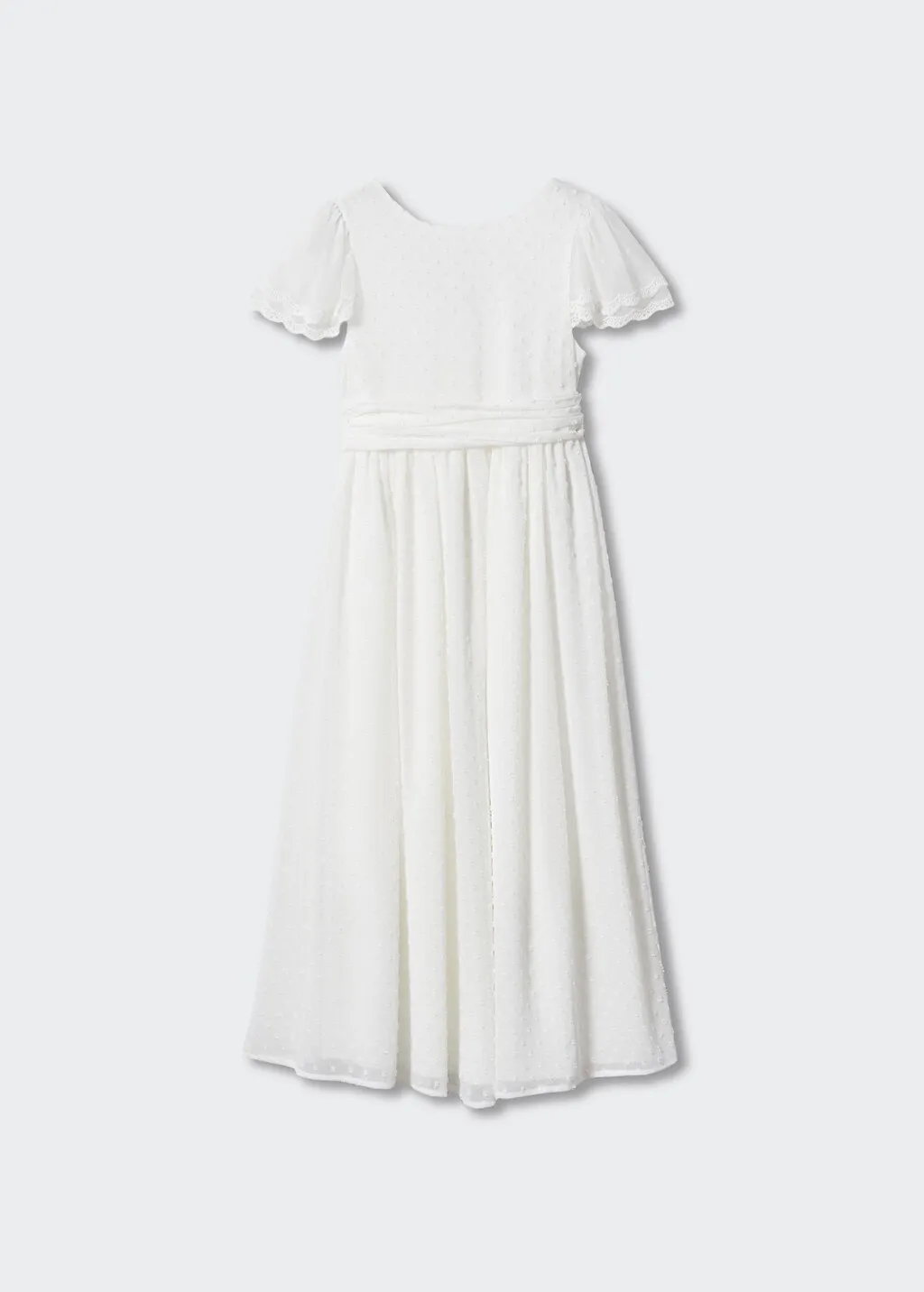 Vestito tulle ricamato