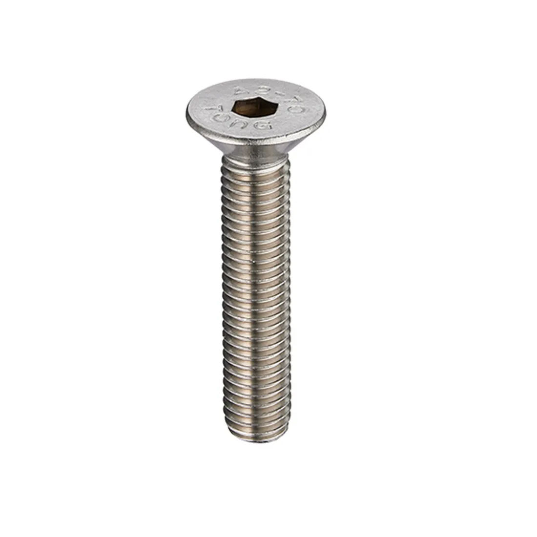 Vite a brugola con testa svasata esagonale RS PRO, M10, L. 45mm, in Acciaio inox